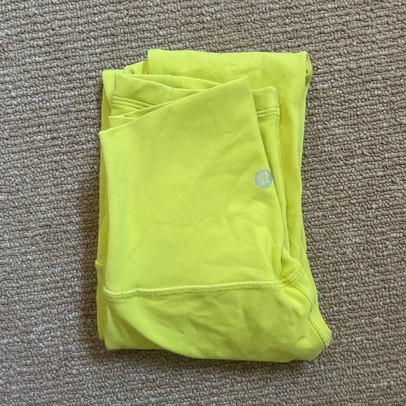 Never worn neon yellow align HR pant size 2 - Picture 1 of 3